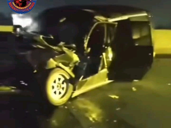 Kecelakaan Tunggal di Tol Sei Rampah