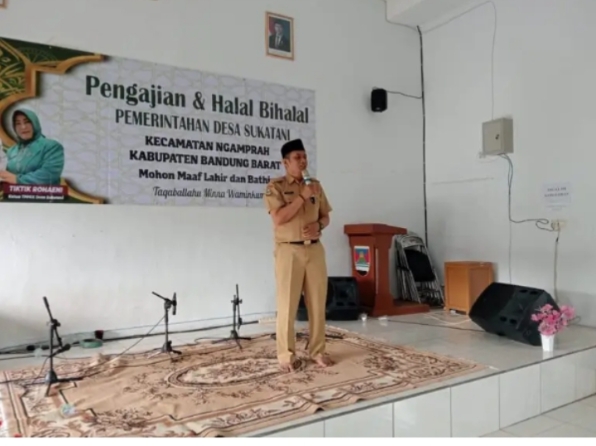 Pengajian Dan Halal Bihalal Desa Sukatani