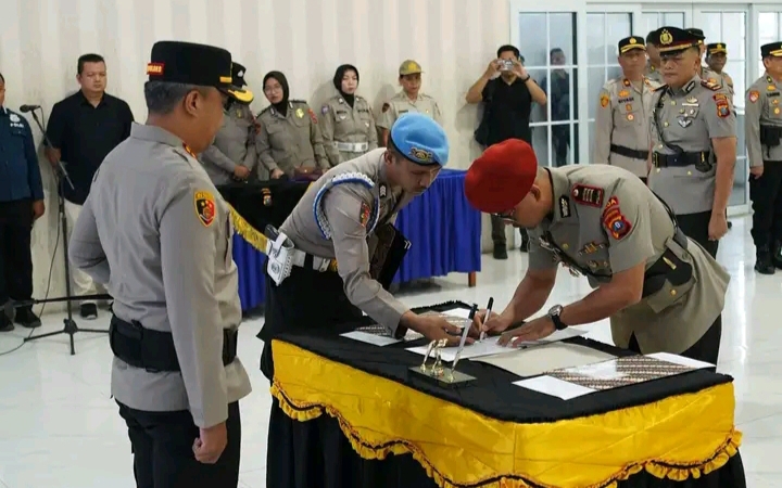 Sertijab PJU Polres Asahan