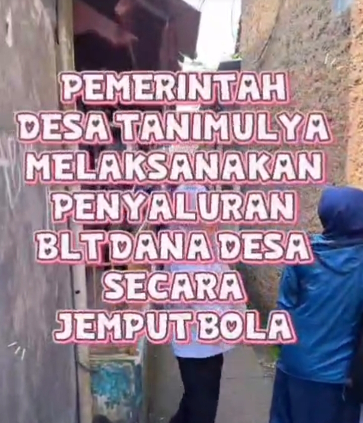 Pemerintahan Desa Tanimulya jemput bola