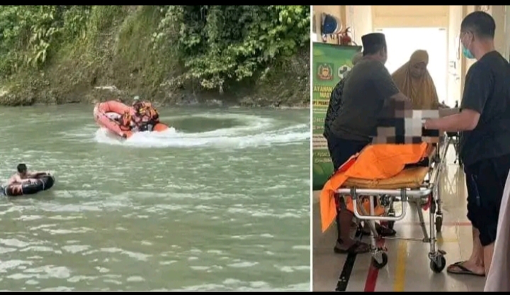 Dua Pelajar Hanyut di Sungai