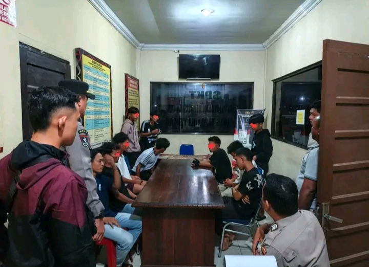 Polres Tapteng Redam Potensi Tawuran