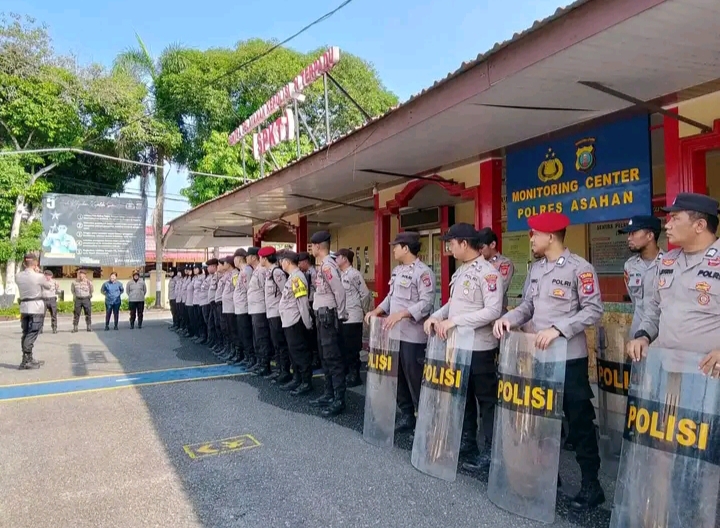 Polres Asahan Gelar Latihan