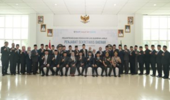 Jeje Ritchie Lantik R.Eriska Hendrayana Sebagai Pejabat Sekda Bandung Barat, Pastikan Stabilitas Pemerintah Tetap terjaga