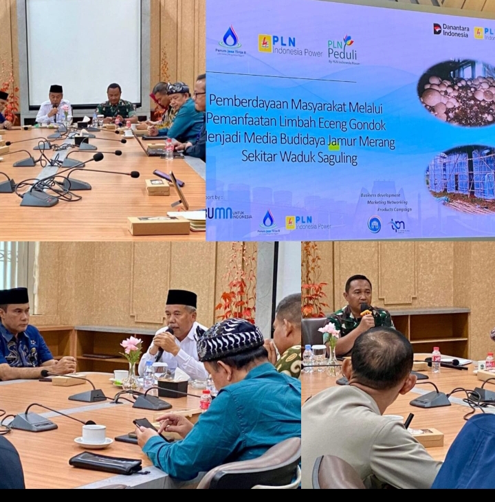 Rakor Lintas Sektor Sepakat Langkah Cepat Atasi Enceng Gondok di Citarum,ini kata Wakub Asep Ismail