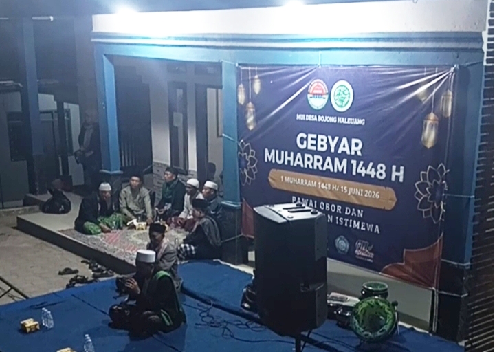 Gebyar Muharram 1448 H di desa Bojonghaleuang Berlangsung Meriah, Perkuat Syair Islam dan kebersamaan Masyarakat