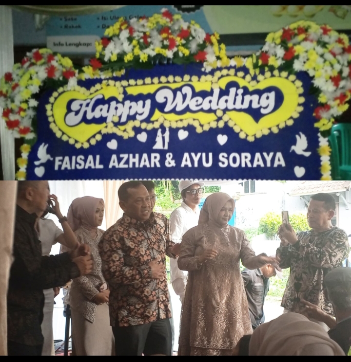 Faisal Azhar dan Ayu Soraya Resmi Menikah, Resepsi Putra Kades Nyalindung di Hadiri Berbagai Kalangan