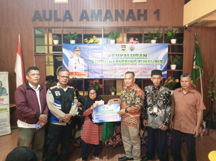 Desa Gadobangkong Salurkan BLT Dana Desa Triwulan II Tahun 2026,15 KPM Terima 900 Ribu