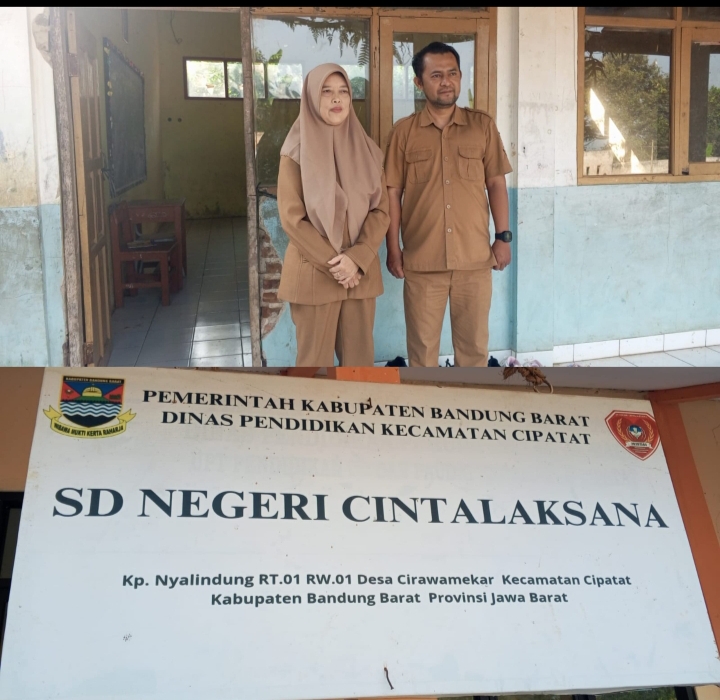Kepala SDN Cintalaksana Berharap Sarana dari Disdik Bandung barat