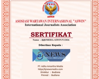 DPP ASWIN Perkuat Ekosistem Pers Nasional, Puluhan Media Resmi Raih Sertifikat Kredibilitas dan Profesionalisme