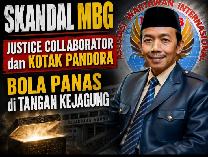 Skandal MBG:Justice Collaborator dan Kotak Pandora,Bola Panas di Tangan Kejagung Oleh:Aceng Syamsul Hadie (ASH) Kasus dugaan korupsi Program Makan Bergizi