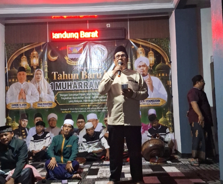 Kepala Desa Omin Ependi Menyambut Tahun Baru Islam 1448 H Bersama warga
