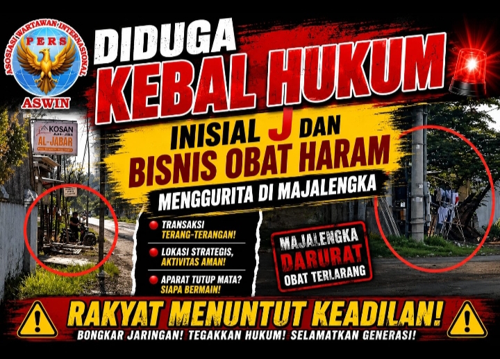 Diduga Kebal Hukum, Inisial J dan Bisnis Obat Haram yang Menggurita di Majalengka