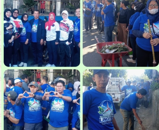 Sambut HUT Ke -25 , Partai Demokrat Gelar Gerakan Langit Biru Asri Di Bandung Barat, Bangkitkan Semangat Gotong royong dan Kepedulian Lingkungan