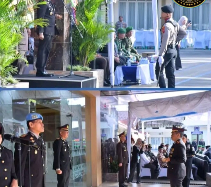 Wali kota Padangsidimpuan Hadiri Upacara Peringatan HUT Bhayangkara ke 80