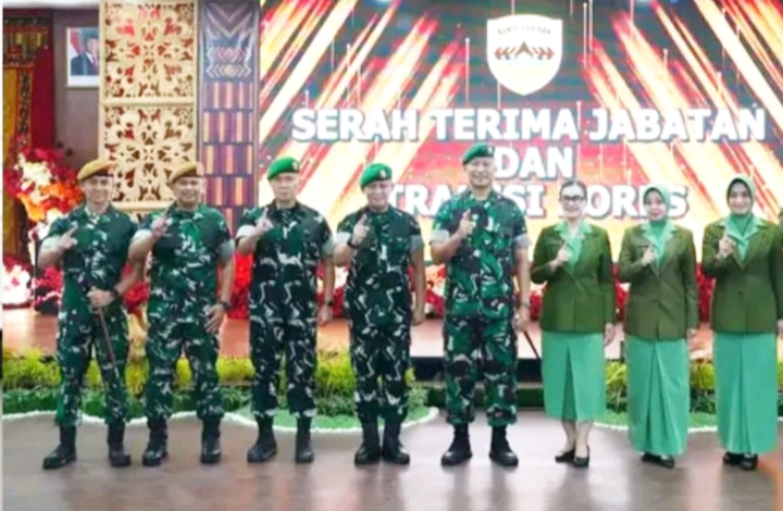 Pangdam I/BB Pimpin Sertijab Asops Kesdam I/BB dan Danyonarmed 2/KS Serta Tradisi Korps